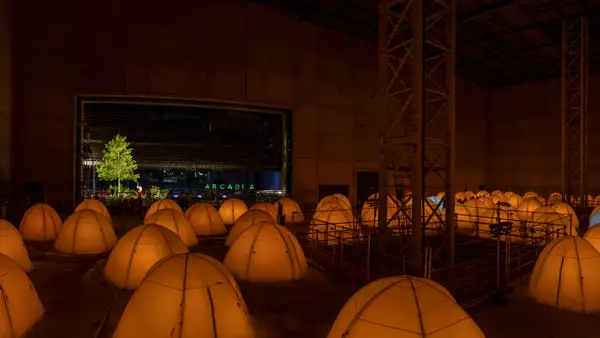 A production photo of Arcadia at The Factory at MIF21