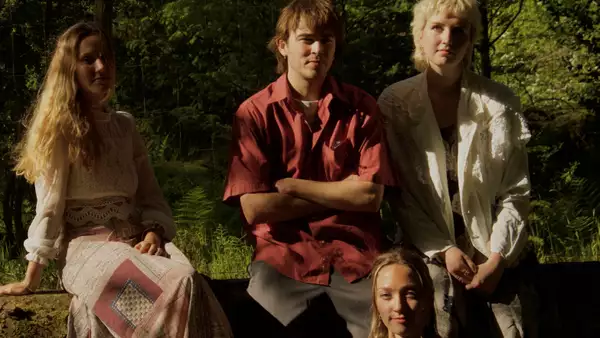 Photo of four members of Evie Eve