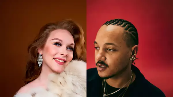 Composite image of Violet Blonde and Bennettiscoming